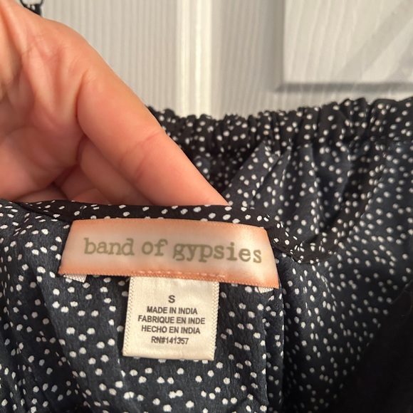 Band of gypsies polka dot black and white sundress from Nordstrom’s size small - Picture 3 of 5